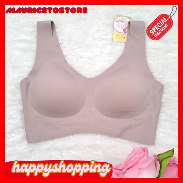BRA / BRALETTE TALLY TANPA KAWAT 251 - SEAMLESS - BUSA TIPIS INOVATIF
