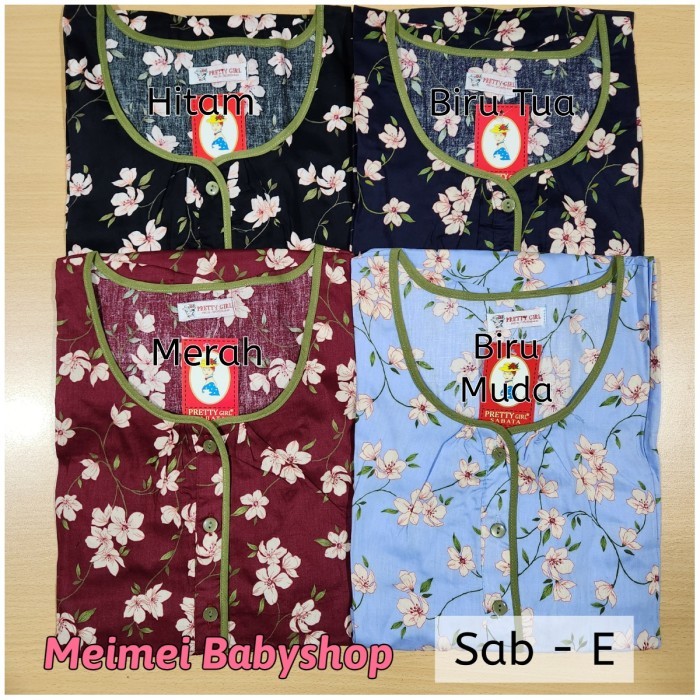 Daster Katun Sabata Pretty Girl / Daster Busui Bul / Baju Tidur