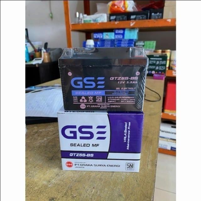GS ASTRA Aki Motor Honda Beat Aki Accu Kering Beat Karbu / Beat FI / Beat ESP / Beat All New Led Bea