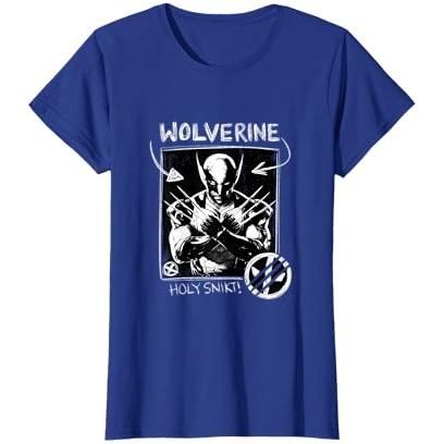 Kaos Marvel Deadpool & Wolverine Holy Snikt Kaos Potret Wolverine |seIVUxws|