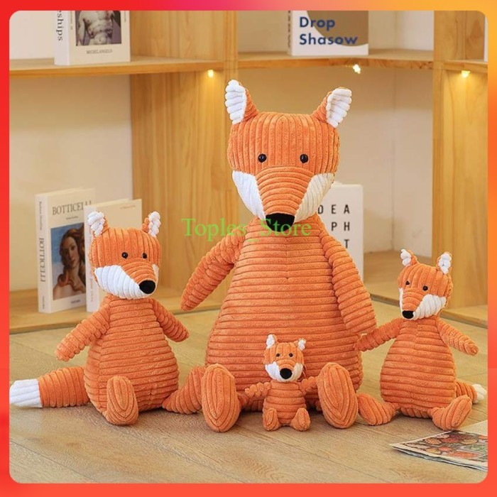 JUAL Boneka Rubah Fox Doll Lucu - BONEKA RUBAH HIDDEN LOVE - Fox Doll ZHAO LUSI