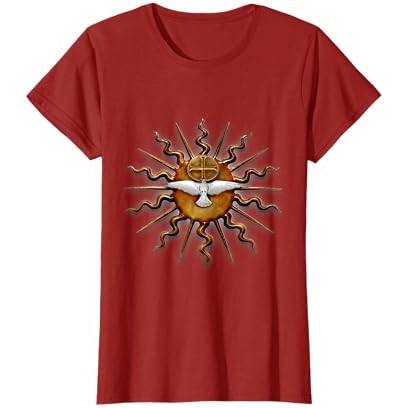 Pentakosta Merpati Lidah Api Bertindak Kaus Hadiah Roh Kudus |lV0KawKl|