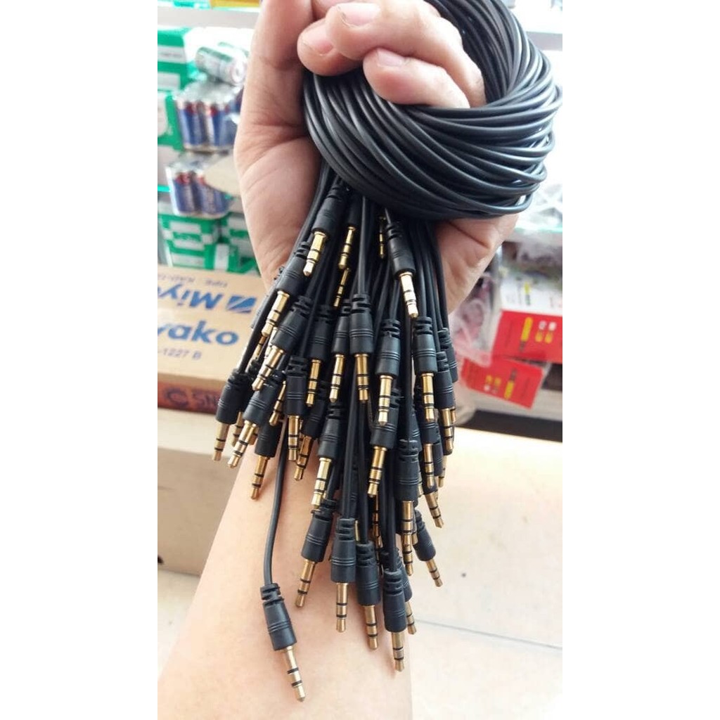 kabel aux kabel salon kabel RCA kabel hand phone ke speaker aktip