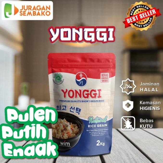 

Beras Korea yonggi 2 kg CS