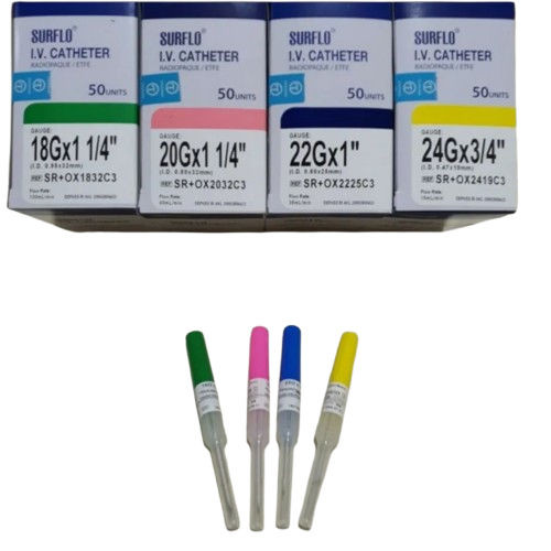 TERUMO Abbocath Terumo No 18/ 20/ 22/ 24 Surflo IV Cath