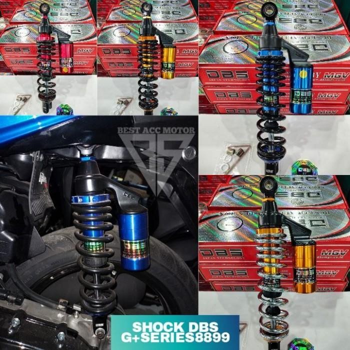 SHOCK BELAKANG BEAT VARIO 110 125 150 GENIO SCOOPY SHOCK DBS TABUNG Import Premium