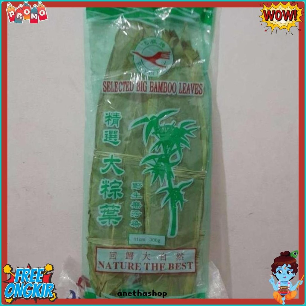 

Lebar 12Cm Isi 100Pcs Daun Bambu Bacang / Big Bamboo Fresh Premium (Lagi Rame)