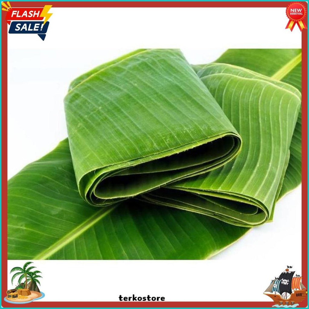 

Fcw - Daun Pisang Segar 1/2 Pack (Order Sebelum Ketinggalan)