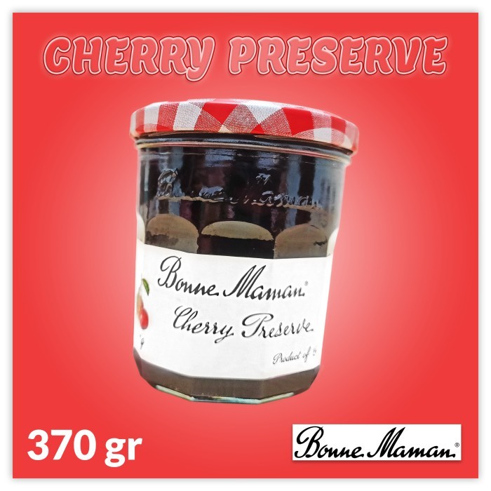 

Bonne Maman Red Cherry Jam - 370 gr