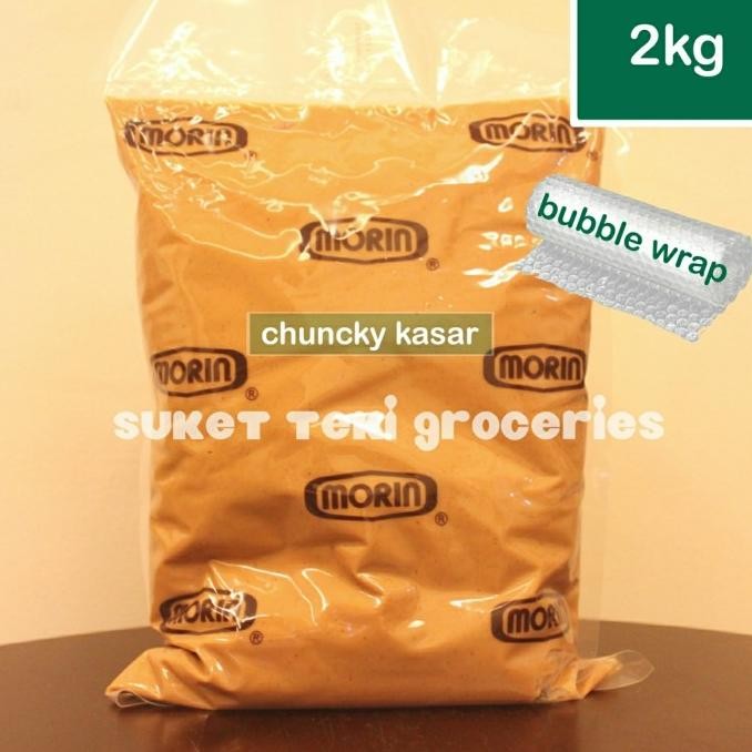 

Morin Peanut Butter Chunky 2Kg Selai Kacang Kasar Original