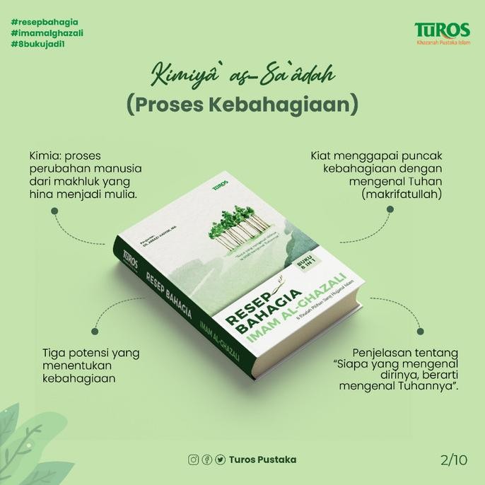 

Promo Resep Bahagia Imam Al-Ghazali 8 Risalah Pilihan Sang Hujjatul Islam