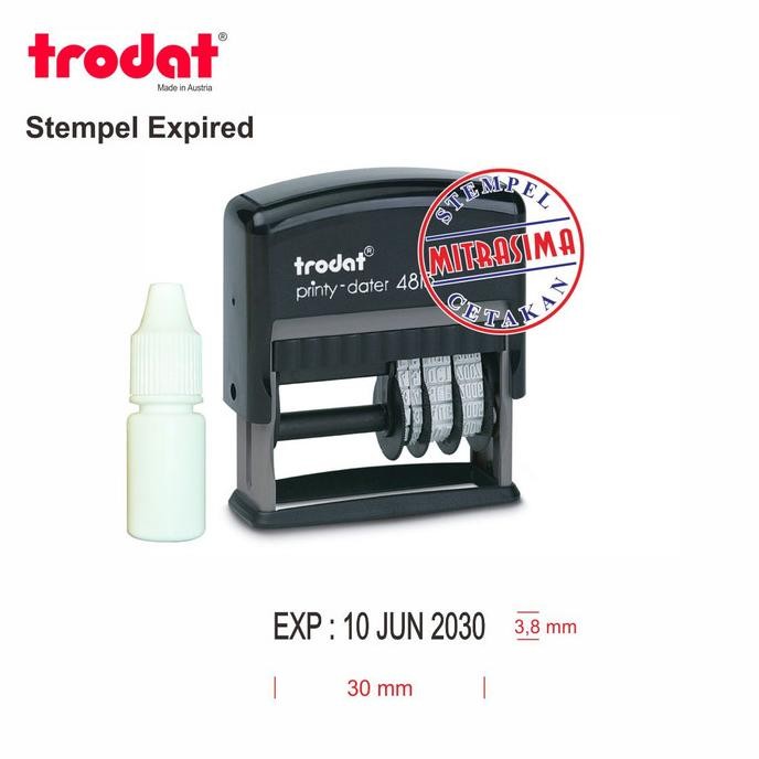 

Stempel Expired / Stempel Kadaluarsa Dengan Tinta Khusus Plastik Original Dan Terpercaya