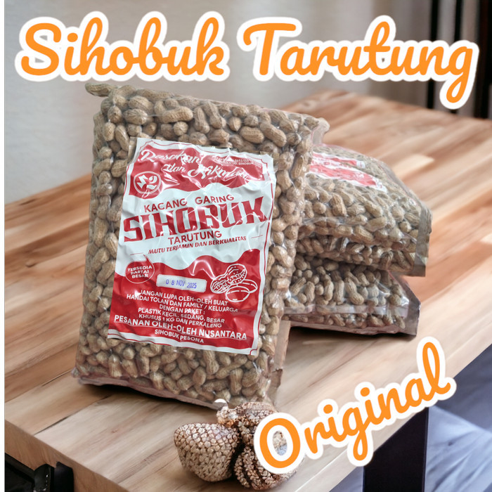 

KOMPLIT Kacang Sihobuk 1000Gr Garing Renyak Khas Tapanuli Utara Mantap Medan