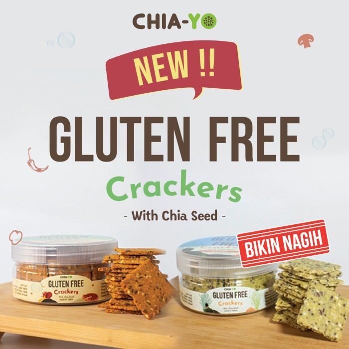 

BERKUALITAS Chiayo Gluten Free Crackers