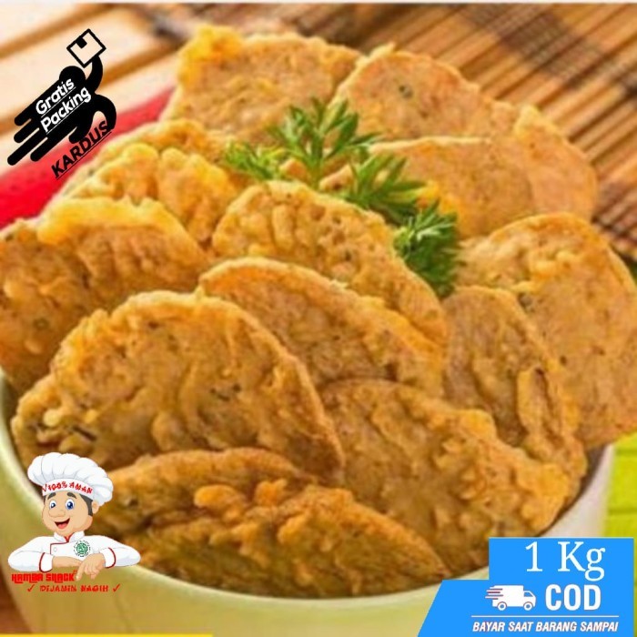 

TERPERCAYA [1Kg] Keripik TEMPE TEPUNG / Kripik Tempe sagu Hamba Snack kiloan