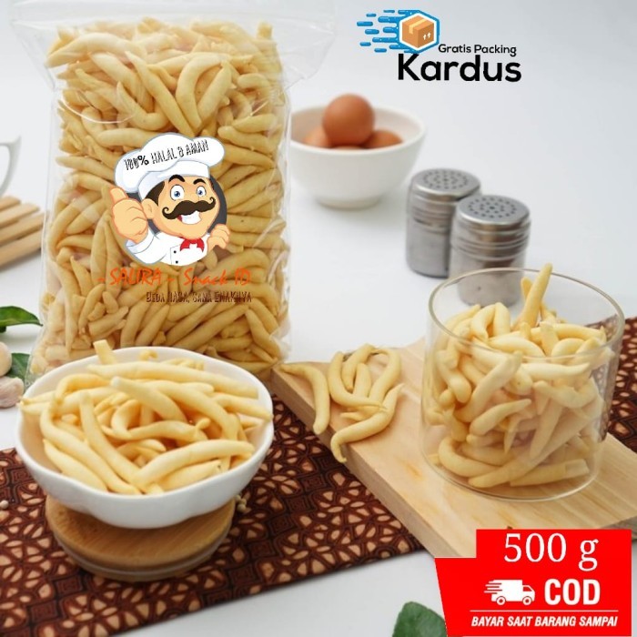 

CUCI GUDANG MAKANAN RINGAN TELUR GABUS KEJU 500g