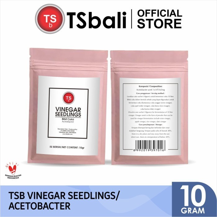 

Tsb Vinegar Seedlings/Acetobacter/Starter Cuka/Acetic 10 Gr