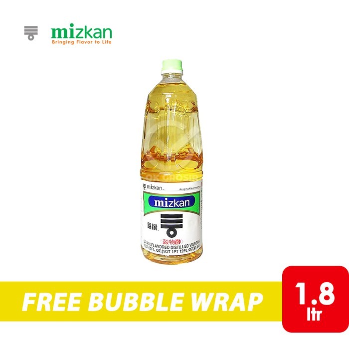 

Mizkan Suehiro Su Grain Vinegar / Cuka Sushi [Botol 1.8 Liter]