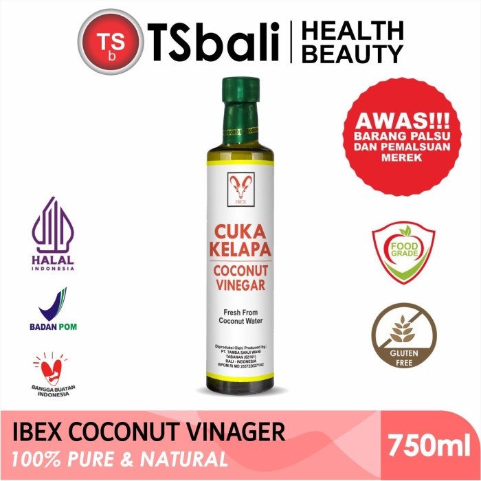 

Ibex Cuka Air Kelapa/Coconut Vinegar 750Ml