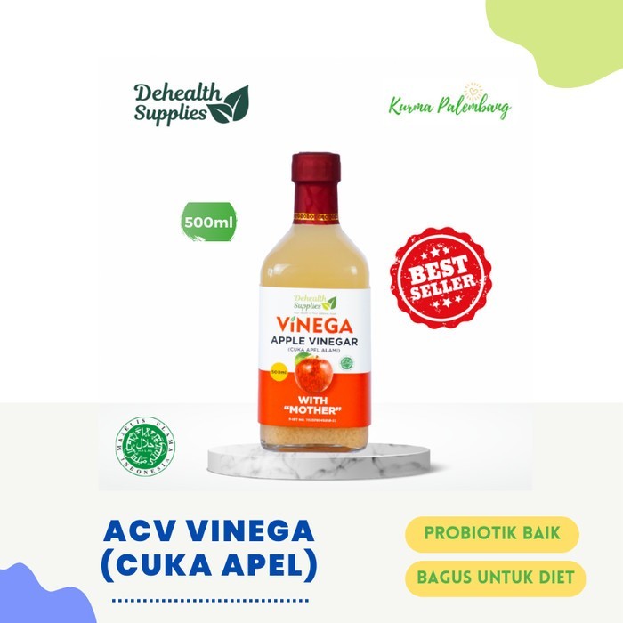 

Dehealth Acv Vinega Cuka Apel 500Ml Botol Kaca