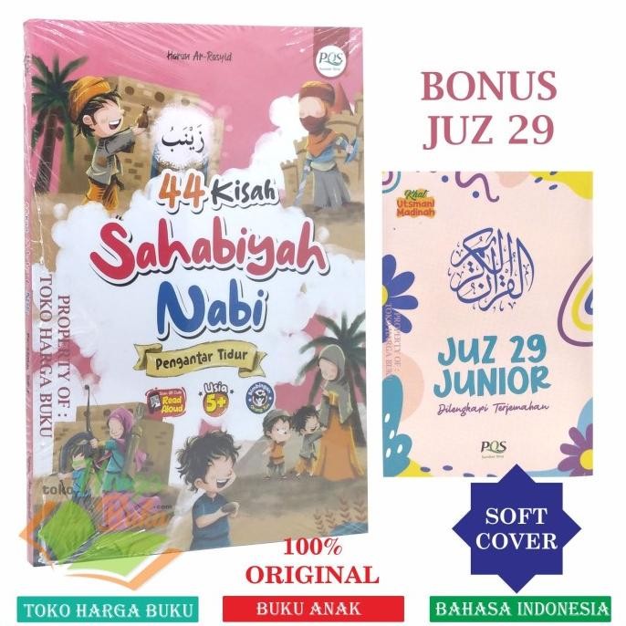 

Promo 44 Kisah Sahabiyah Nabi Pengantar Tidur Buku Cerita Anak Sahabiyat Pqs