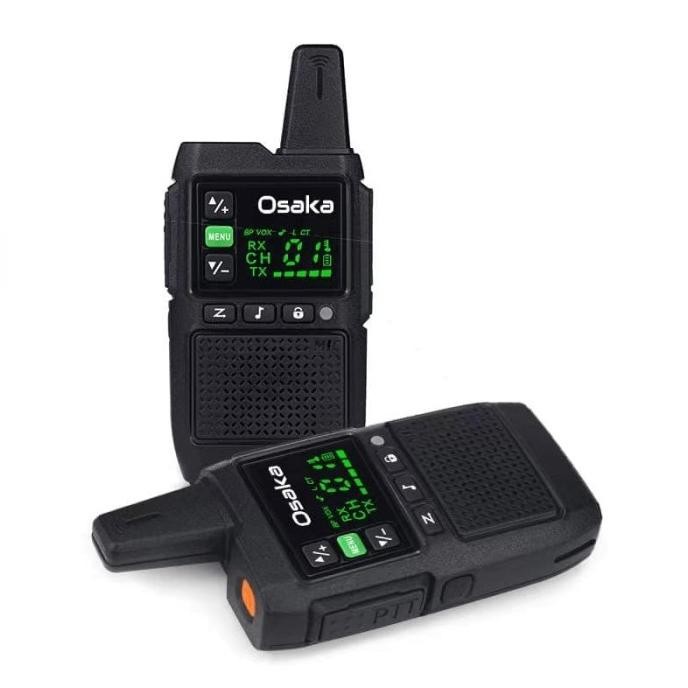 HT OSAKA A-2 MINI WALKIE TALKIE LED DISPLAY jarak jauh [terbaik]