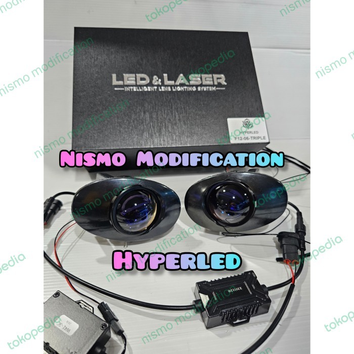foglamp projector blue lens honda brio hrv 2017 jazz 2012_2014 mobilio