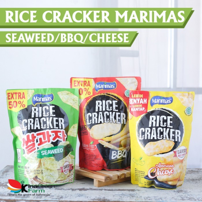 

TERBAIK Rice Crackers Marimas Inagreen Farm Bandung