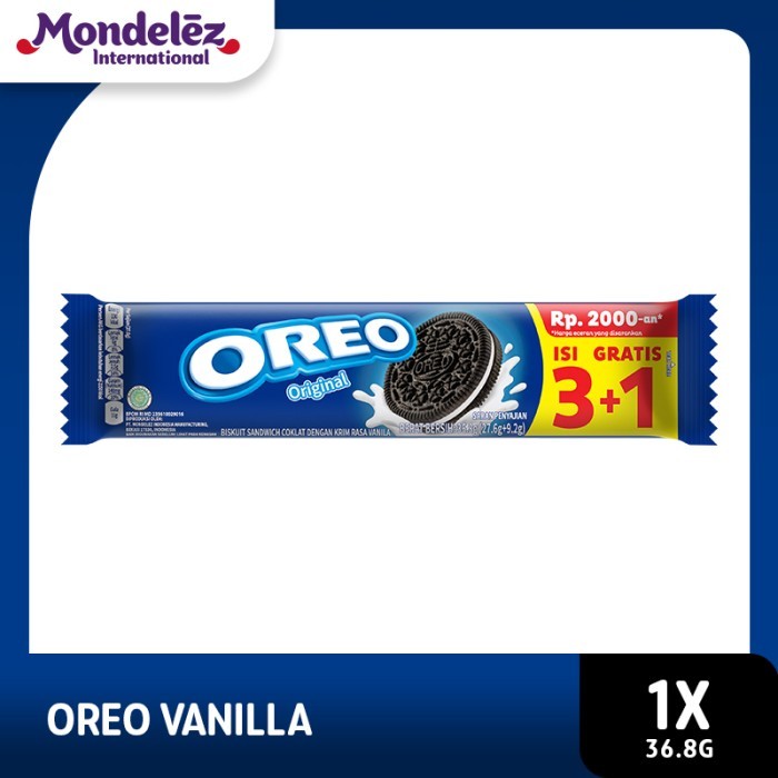 

SALE Oreo Biskuit Lup Vanilla 12x27.6 g - 1 Box