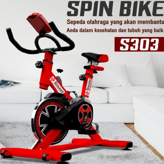 SEPEDA STATIS / SPIN BIKE / SPINING BIKE / SEPEDA KARDIO MODEL S303