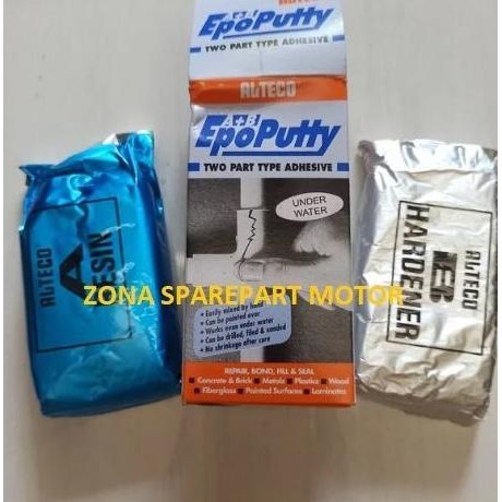 

Sale Lem Porting Epo Putty Alteco 500 Gram Asli Original