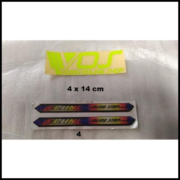 

TERMURAH STIKER TIMBUL TECHNO IDLING STOP ISI SEPASANG !!!!!