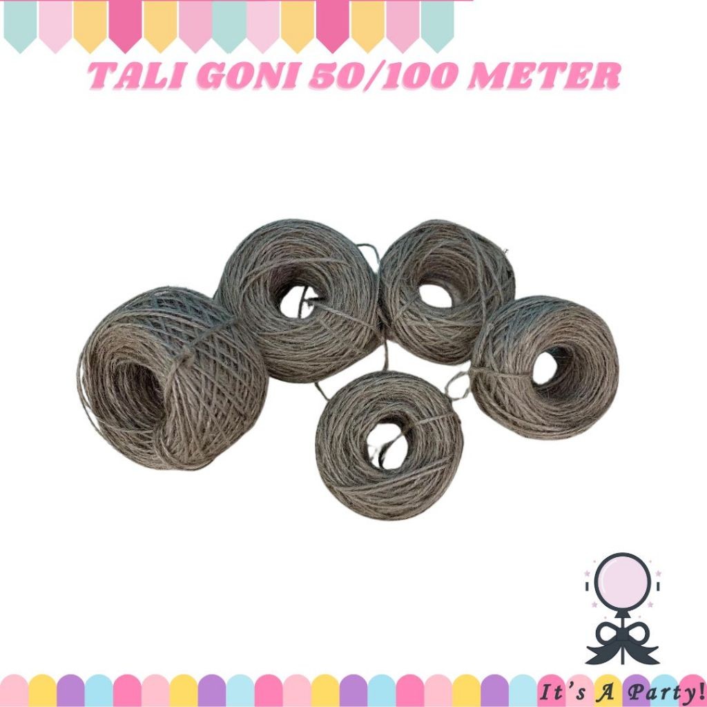 

Tali Rami Goni Tali Goni Vintage 50Meter/100Meter