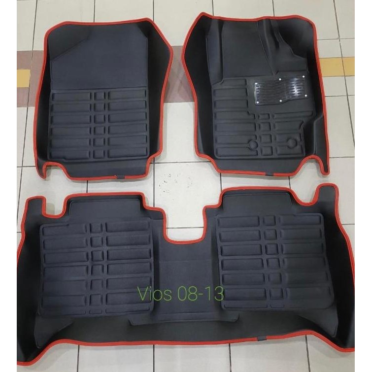 Karpet Mobil 5D Premium Toyota Vios tahun 2008-2013 dan 2014-2019