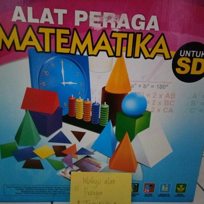 

ALAT PERAGA MATEMATIKA SD / KIT MATEMATIKA SD BANGUN RUANG