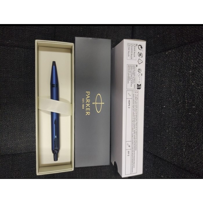 

TERMURAH - ballpoint parker im new mono blue blu satuan