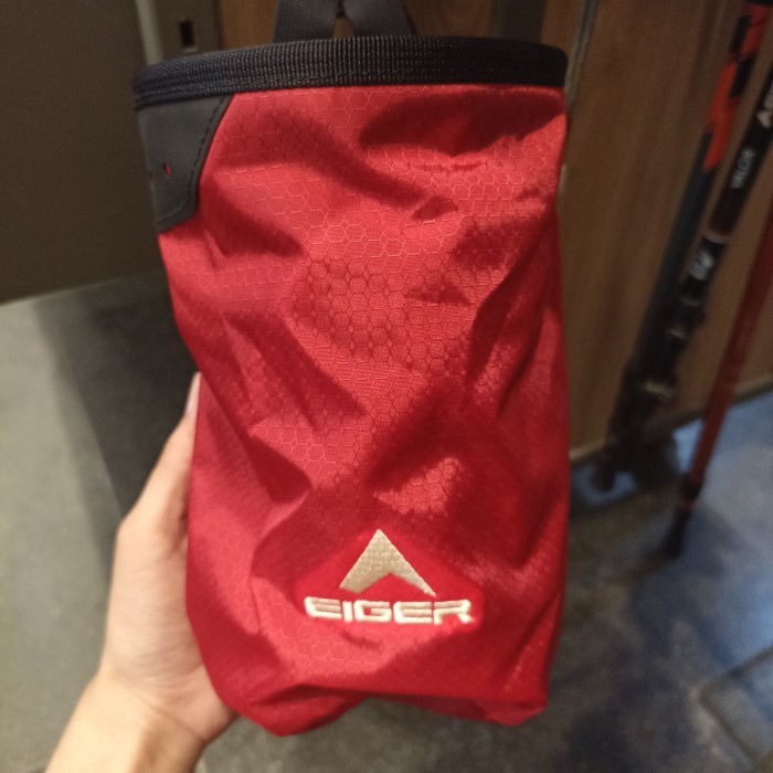 

Kantung Kapur Eiger CHALK BAG TRIPOINT MODIF 6294 Merah 91000 0679 Ori