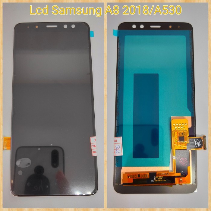 TERMURAH - Lcd Fullset Samsung A530 A8 2018 Lcd Touchscreen Samsung A8 2018