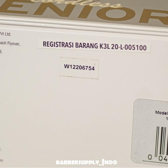 Wahl Senior Cordless Clipper Original Usa Alat Cukur Rambut Garansi