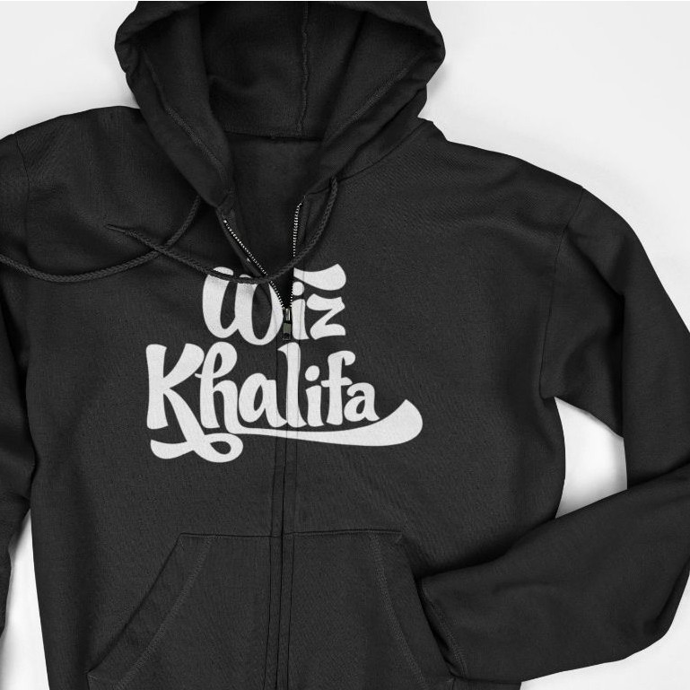 Jaket Hoodie Zipper - Wiz Khalifa