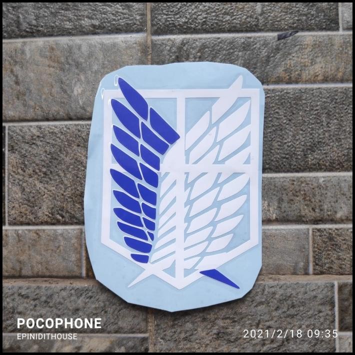 

DISKON STIKER LOGO TIM PENGINTAI ATTACK ON TITAN CLUB MOBIL MOTOR LAPTOP HELM !!