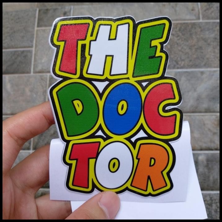 

BEST DEAL STIKER VINYL THE DOCTOR MOTO GP FANS CLUB MOTOR HP SEPEDA LAPTOP HELM !!!!!!