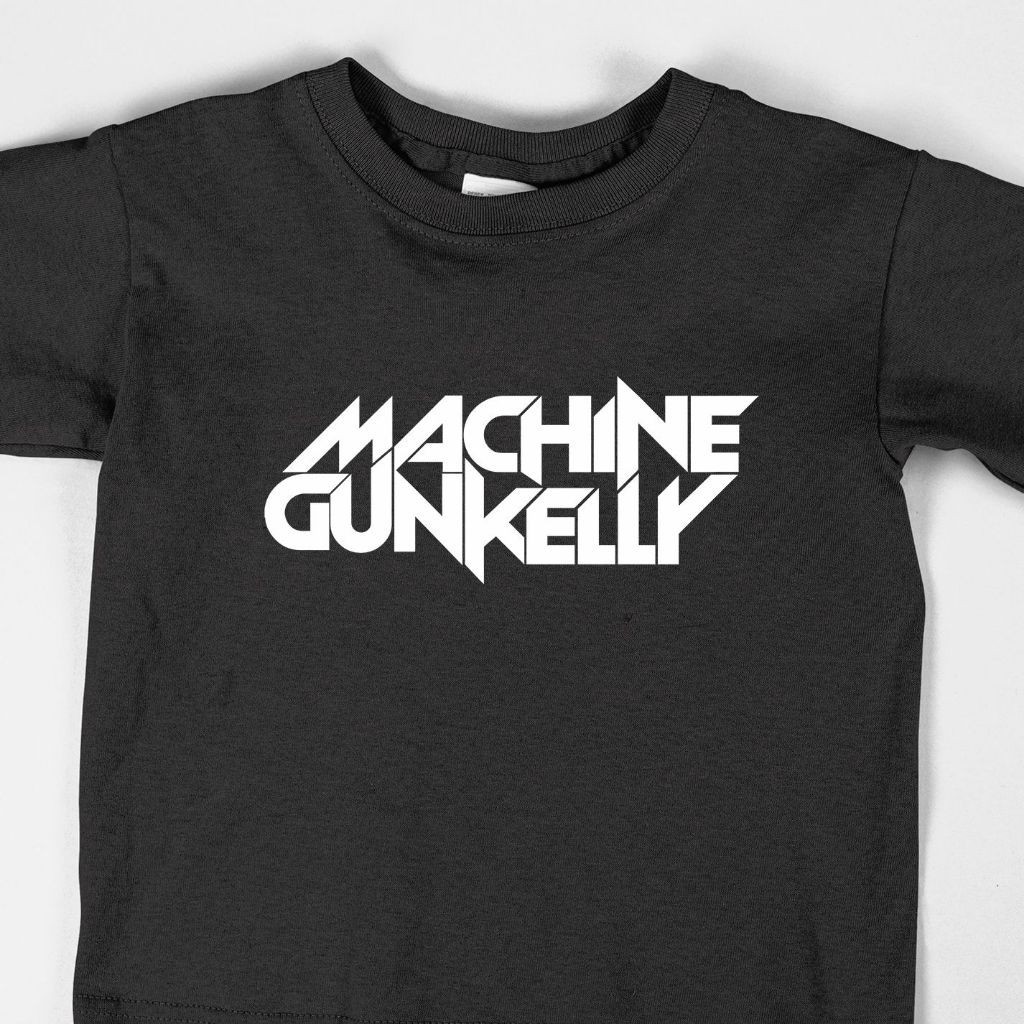 T-shirt Distro Kaos Pria Wanita Katun Kombet 24s All Size Kata Kata Machine Gun Kelly