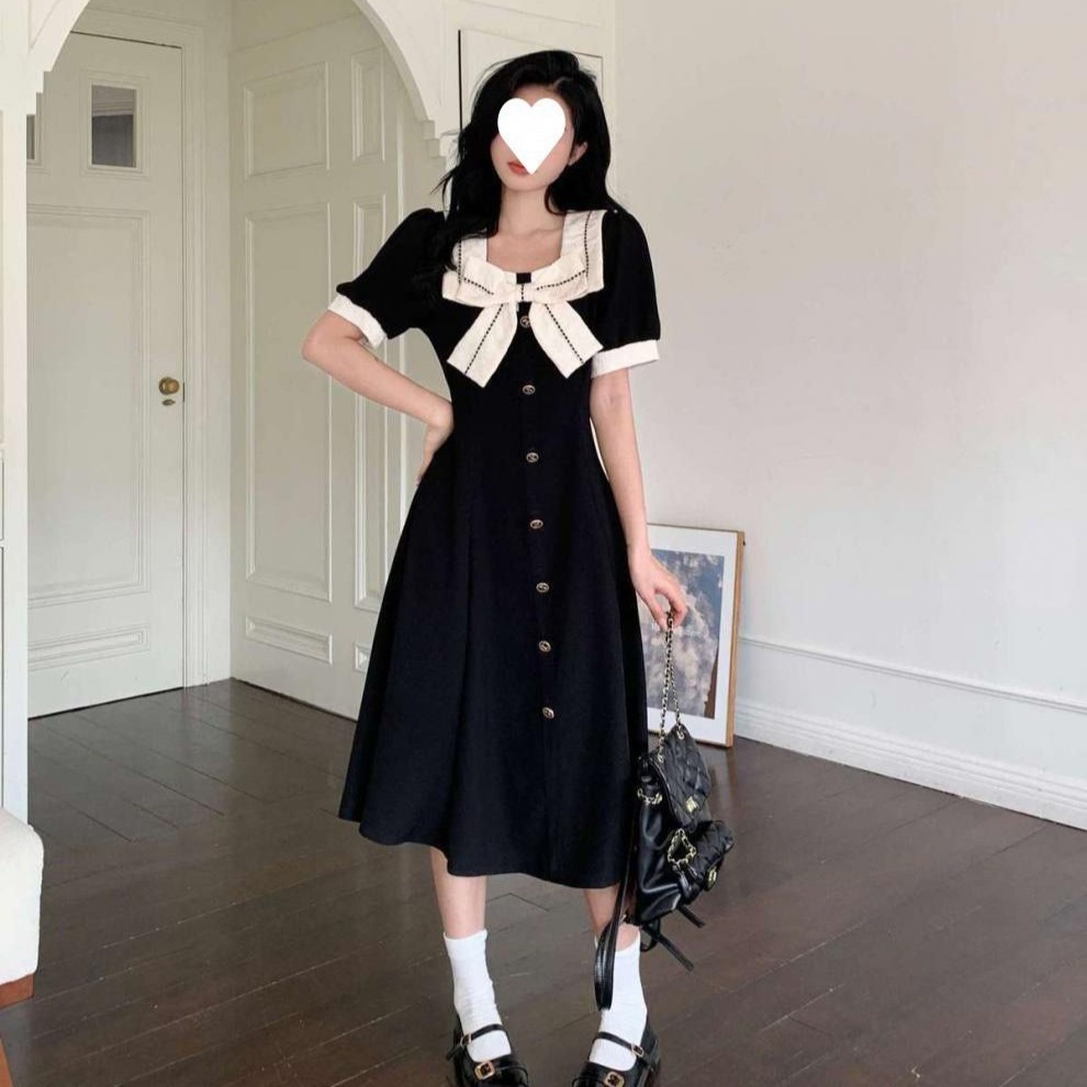 Natal 2024 Dress Cod Casual Bukat Remaja Perempuan Gaun Pesta Brokat Christmas Natalan Rok Mewah Dew