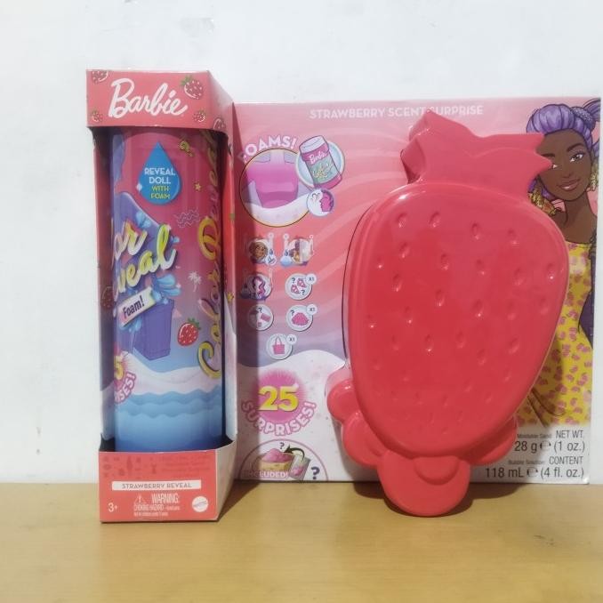 barbie color reveal foam
