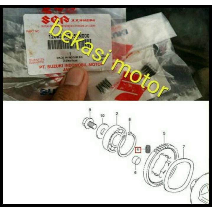 DISKON PER KECIL BALANCER KRUK AS SATRIA FU SHOGUN 125 ORIGINAL SEPASANG