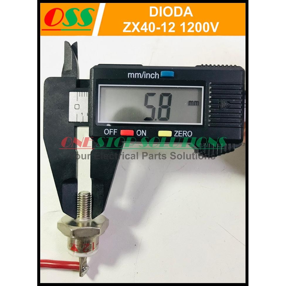 HOT DEAL DIODA BAUT ZX40-12 ZX 40-12 40A 1200V MERAH HITAM PANAH ATAS BAWAH 