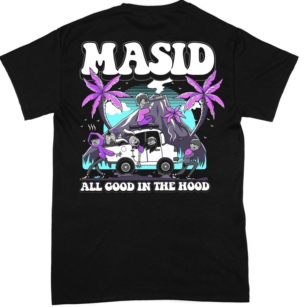 Kaos Fashion Anime Masid Clothing oleh Geo Ong COD |aBn4o8yK|