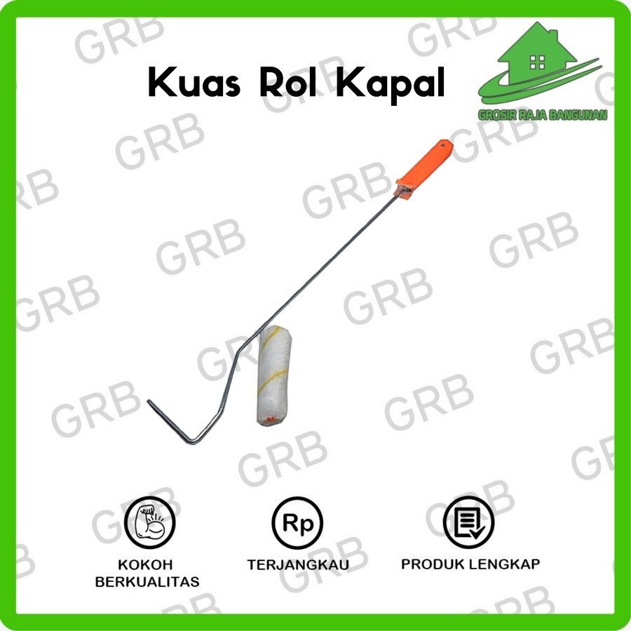 

Kuas Gulungan Kapal/Kuas Gulungan Cat 4 INCI, 1 buah Dan 12 buah Gagang+Bulu |MHfYLHV0|