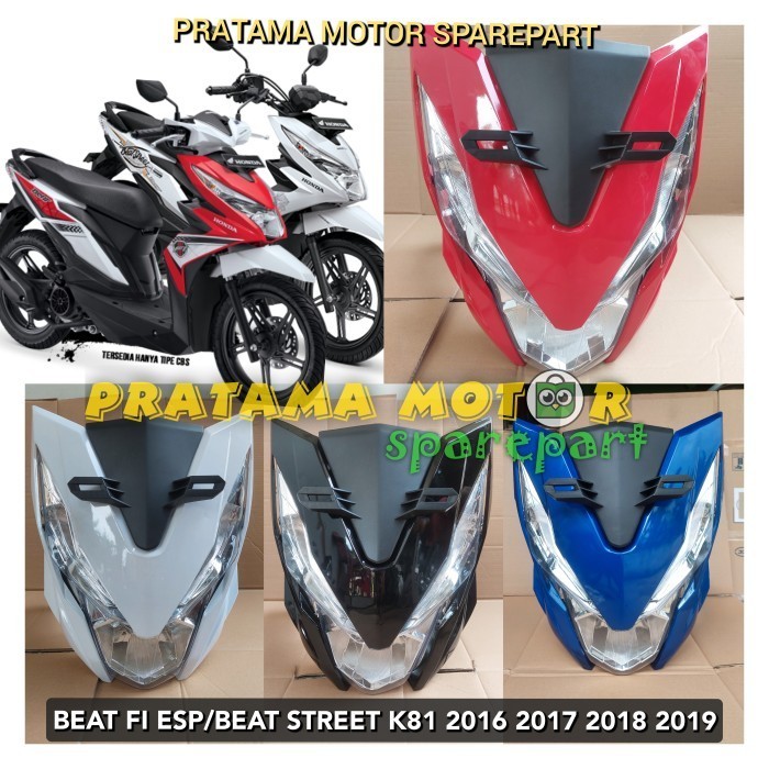 FULL SET TAMENG BODY DEPAN BEAT FI ESP ECO K81 - BEAT STREET 2016-2019